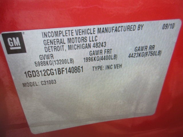 2011 GMC Sierra 3500HD DUMP TRUCK