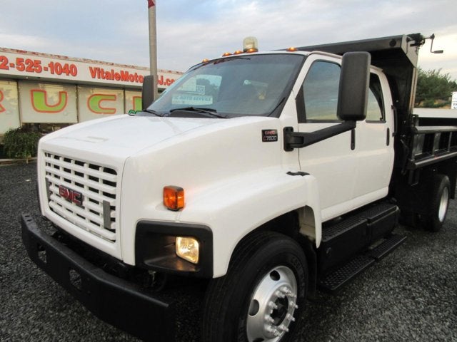 2003 GMC TC7500 C7500 CREW CAB 11' DUMP