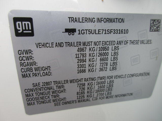 2025 GMC Sierra 2500HD, 8' LONG BED Pro