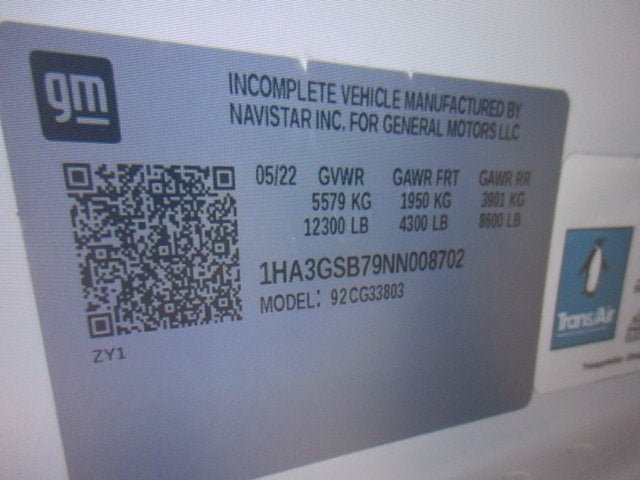2022 Chevrolet 3500, PASSENGER BUS Van 159"