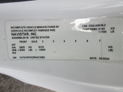 2024 Chevrolet Silverado MD 5500, DIESEL DUMP TRUCK Work Truck