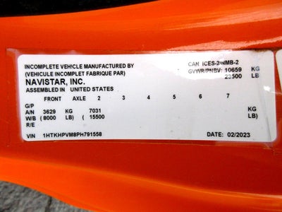 2023 Chevrolet Silverado MD 6500, 18 FOOT FLATBED TRUCK