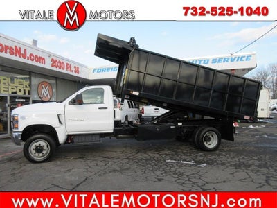 2021 Chevrolet Silverado MD 5500, 15' DUMP 4X4, DIESEL