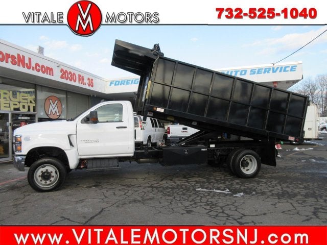 2021 Chevrolet Silverado MD 5500, 15' DUMP 4X4, DIESEL
