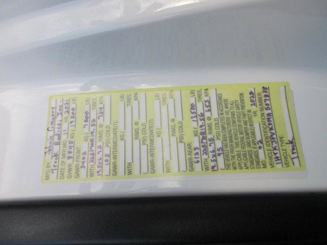 2021 Chevrolet Silverado MD 5500, 15' DUMP 4X4, DIESEL