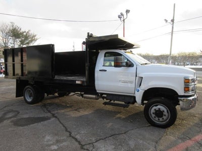 2021 Chevrolet Silverado MD 5500, 15' DUMP 4X4, DIESEL