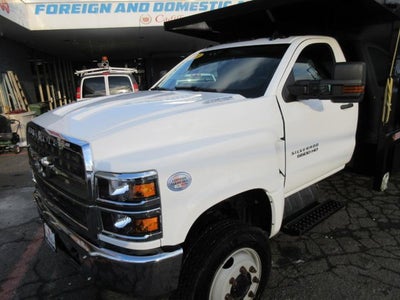 2021 Chevrolet Silverado MD 5500, 15' DUMP 4X4, DIESEL