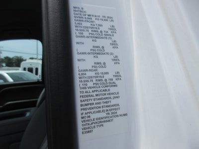 2024 Chevrolet Silverado MD 5500 DUMP TRUCK,4X4 DIESEL Work Truck
