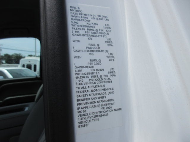 2024 Chevrolet Silverado MD 5500 DUMP TRUCK,4X4 DIESEL Work Truck