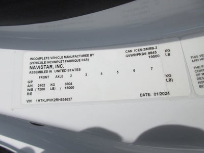 2024 Chevrolet Silverado MD 5500 DUMP TRUCK,4X4 DIESEL Work Truck