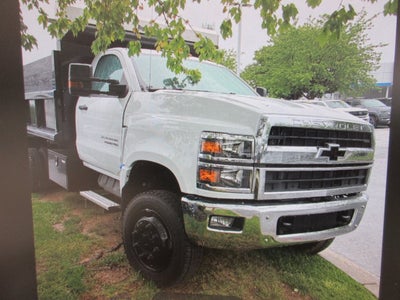 2024 Chevrolet Silverado MD 5500 DUMP TRUCK,4X4 DIESEL Work Truck