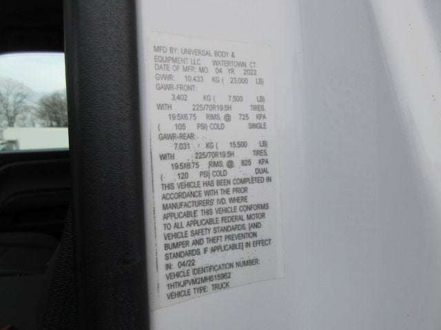 2021 Chevrolet Silverado MD 6500, STAKE BED, 16 FOOT, DIESEL