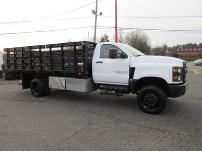 2021 Chevrolet Silverado MD 6500, STAKE BED, 16 FOOT, DIESEL