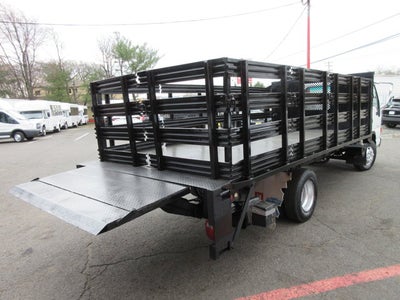 2003 Isuzu NPR 17 FOOT FLATBED, 16' STAKE BED
