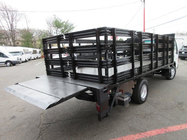 2003 Isuzu NPR 17 FOOT FLATBED, 16' STAKE BED