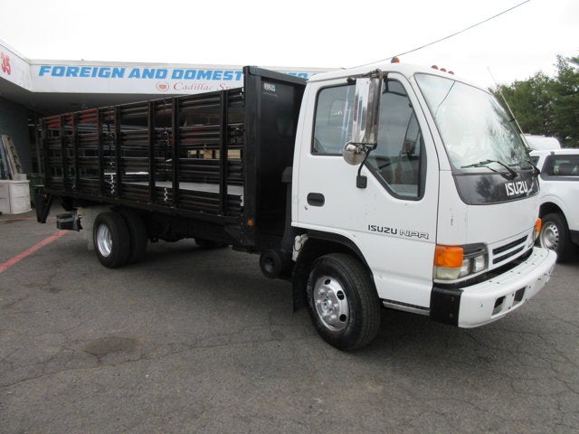 2003 Isuzu NPR 17 FOOT FLATBED, 16' STAKE BED