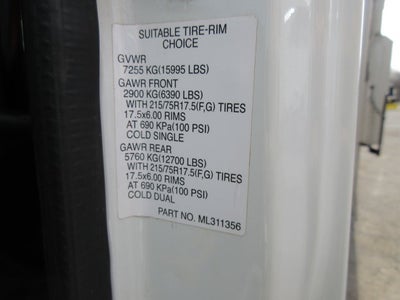 2020 Mitsubishi FUSO, FE160 CREW CAB DUMP TRUCK