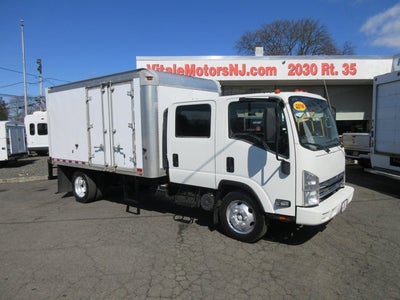 2014 Isuzu NPR 12' 8" CREW CAB BOX TRUCK