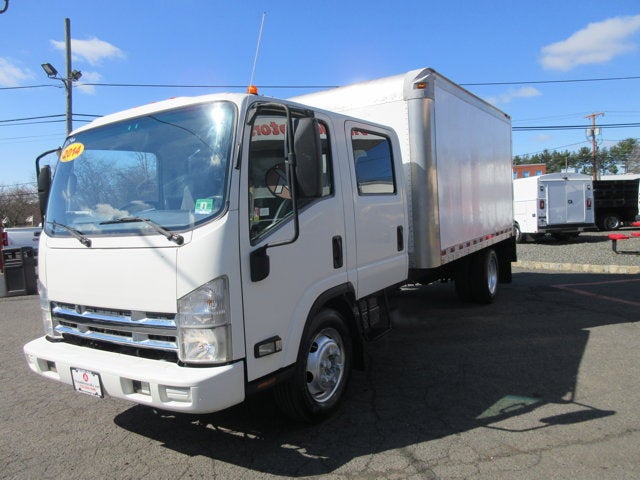 2014 Isuzu NPR 12' 8" CREW CAB BOX TRUCK