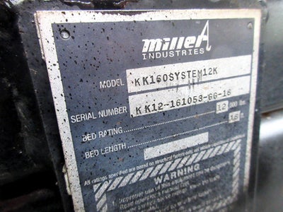 2017 Hino 268A Kargo King, Roll Off Deck, DUMPSTER