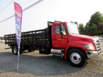 2016 Hino 338 26' STAKE BED, FLAT BED TRUCK