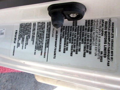 2023 Chevrolet 4500HD LCF Diesel 14' BOX TRUCK