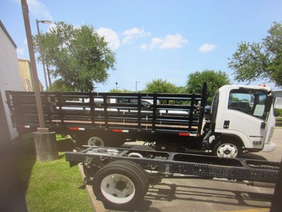 2019 ISUZU NQR 22' STAKE BED,DIESEL Base