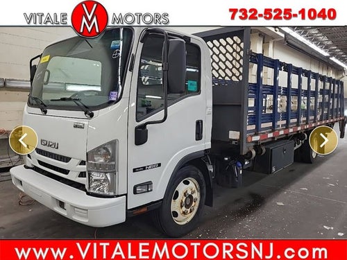 2017 Isuzu NRR DSL REG AT 22 Foot STAKE BED, FLAT BED,