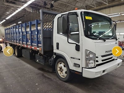 2017 Isuzu NRR DSL REG AT 22 Foot STAKE BED, FLAT BED,