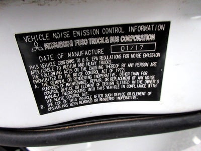 2017 Mitsubishi Fuso FE180 SWITCH N GO, HOOK LIFT