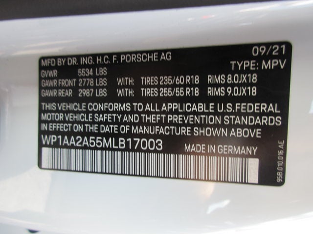 2021 Porsche Macan AWD